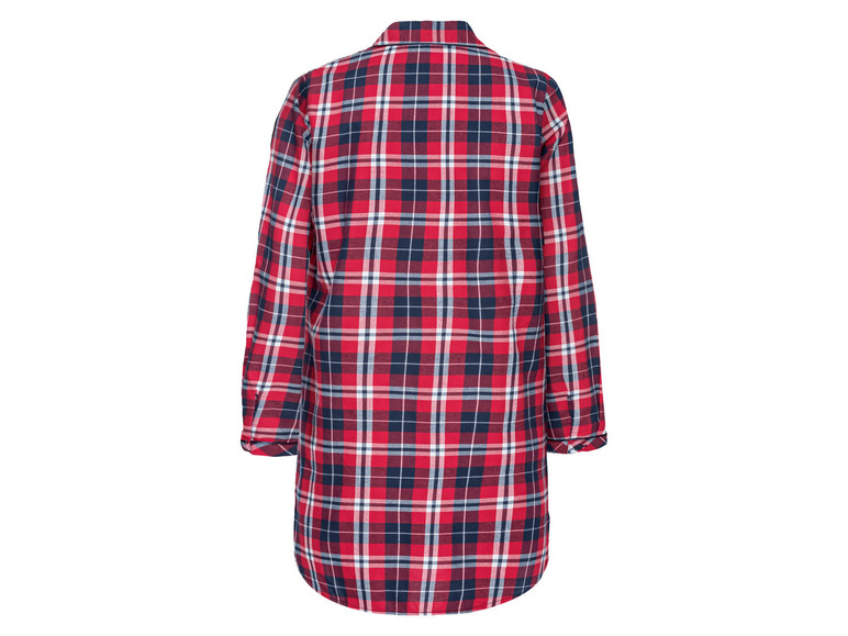 Een rood-wit-blauw geruit overhemd.