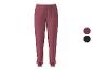 CRIVIT dames joggingbroek in bordeauxrood, met logo en twee kleuropties.