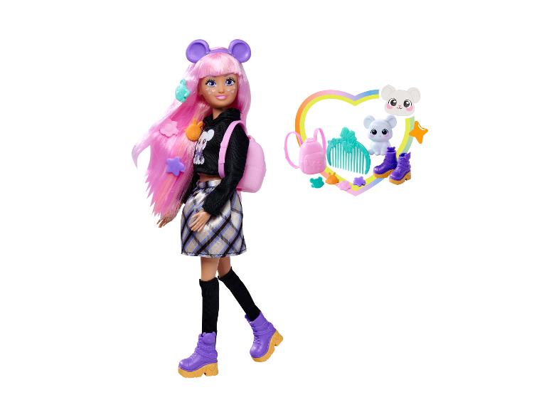 Pop met roze haar en kawaii accessoires.