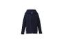 Donkerblauwe hoodie met rits
