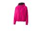 Roze hoodie met rits.