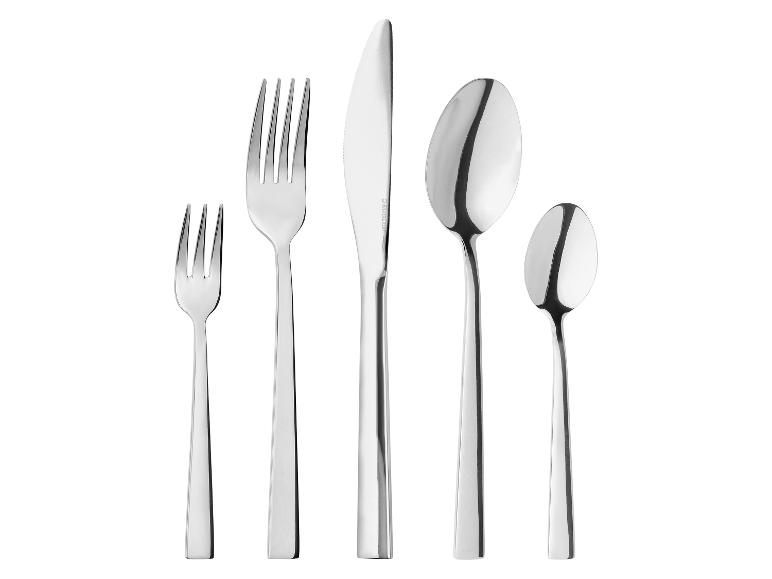 SILVERCREST bestekset met twee vorken, een mes en twee lepels.