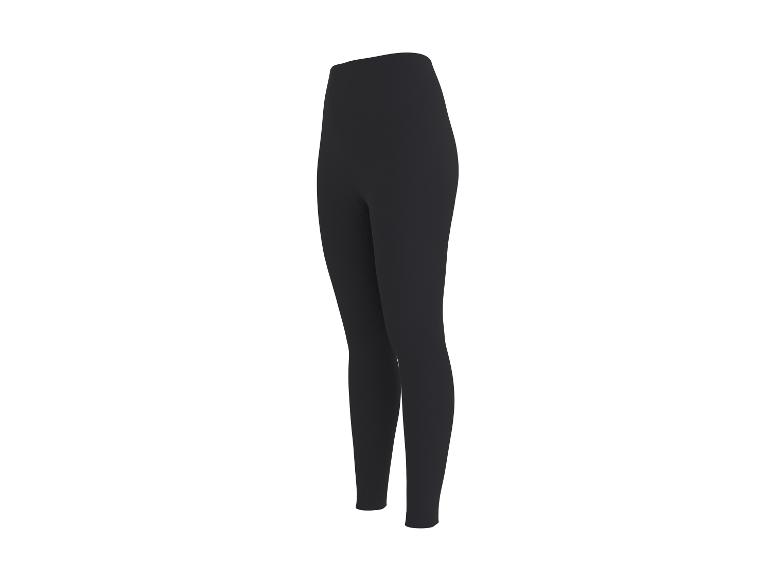 Zwarte dameslegging met hoge taille