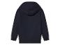 Donkerblauwe hoodie voor kinderen.