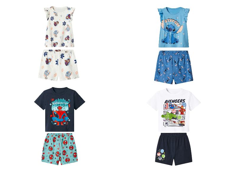 Kinderpyjama's met cartoonfiguren en superheldenprints.