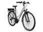 Zündapp Z802 700c 28 inch dames trekking e-bike in het wit.