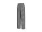 Grijze geplooide broek met dunne strepen voor dames