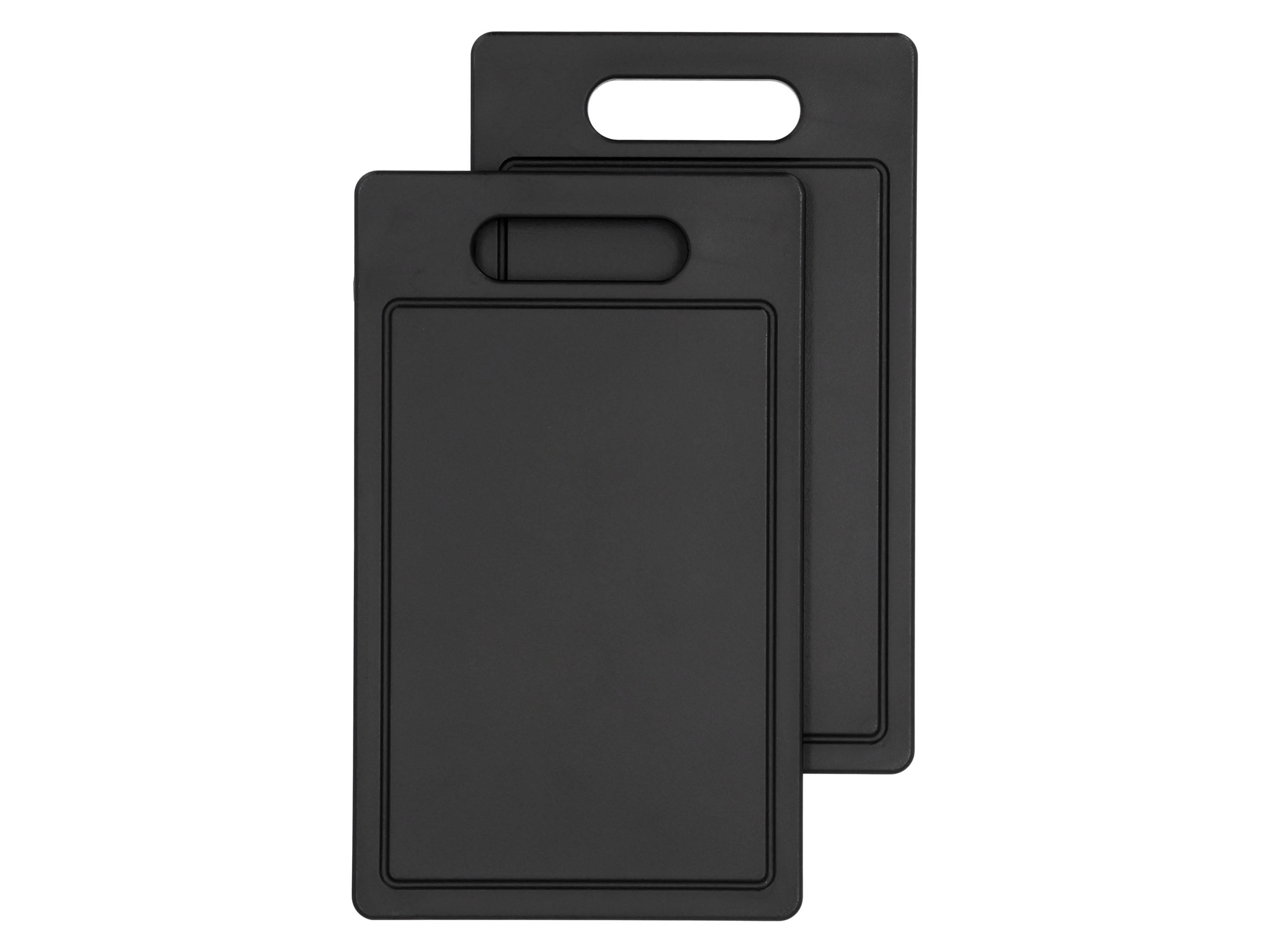 SILVERCREST Snijplank (klein/zwart 2st) afbeelding