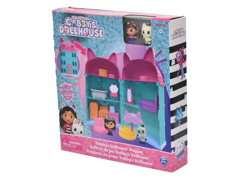 Gabby's Dollhouse speelset met poppenhuis van DreamWorks en Spin Master.