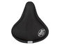 Zwart fietsstel met memory foam.