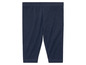 Een donkerblauwe leggings voor kinderen.