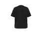 Zwart T-shirt met korte mouwen, achterkant