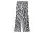Zilverkleurige wijde broek met pailletten