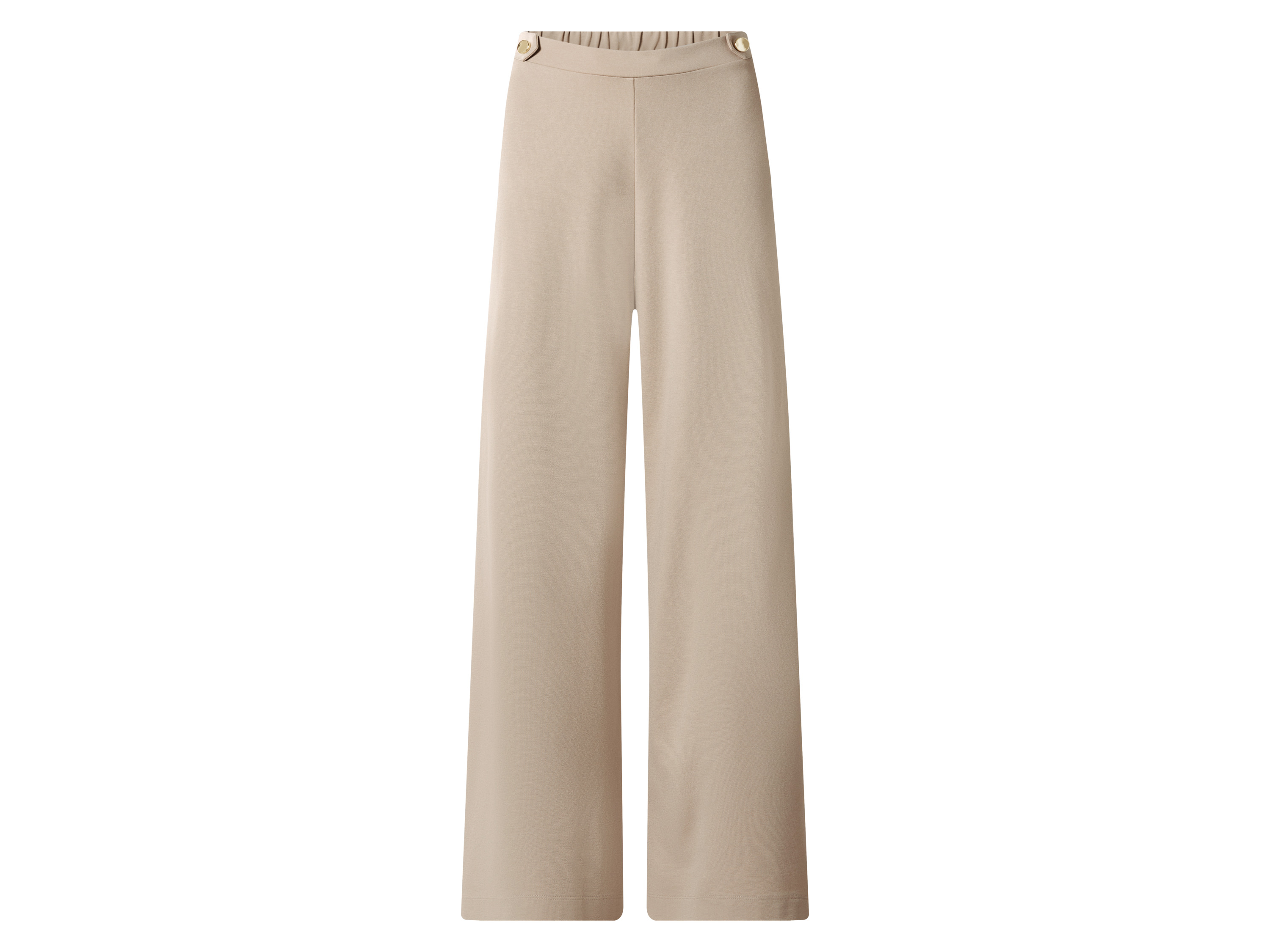 esmara Dames broek – Wide leg (Beige, L (44/46))