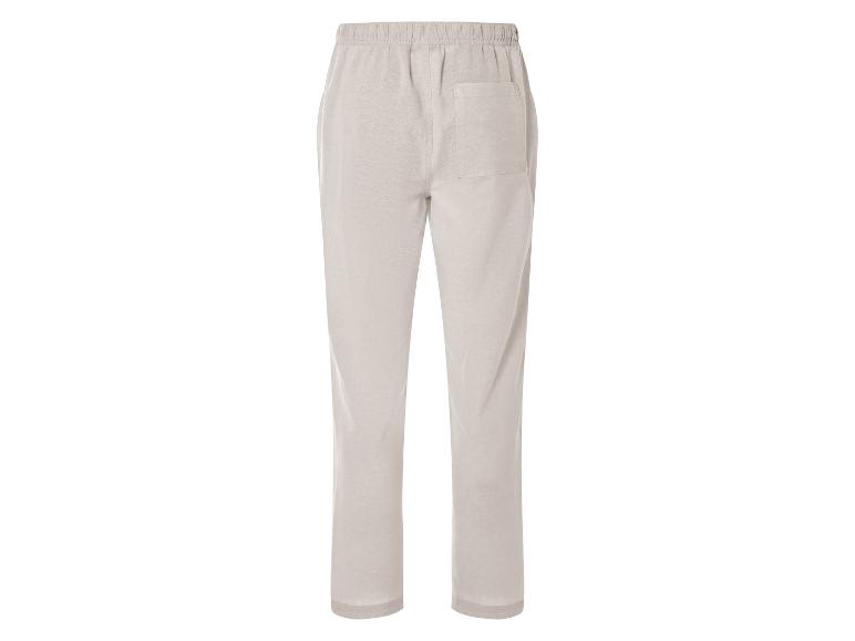 Beige joggingbroek.