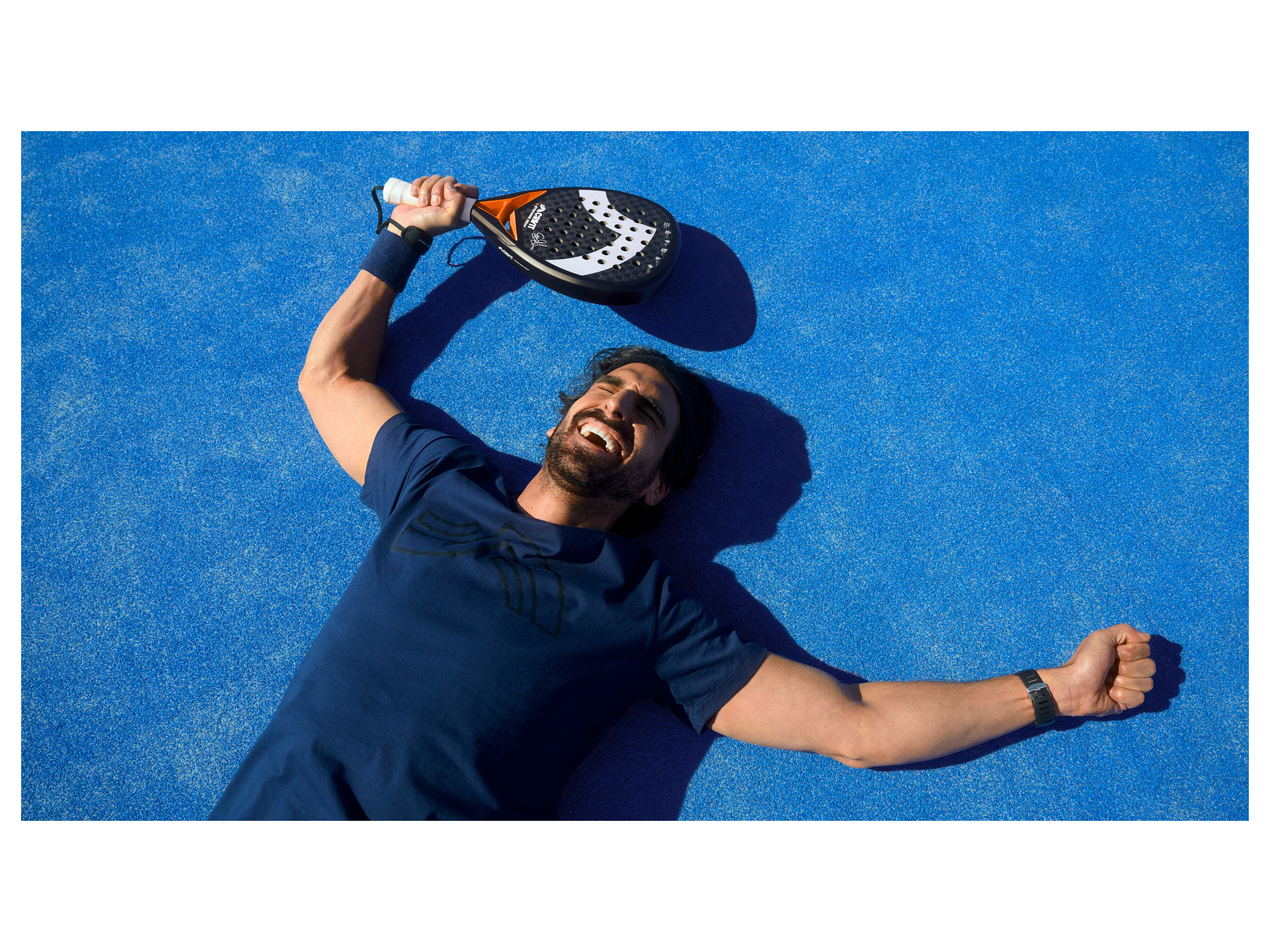 CRIVIT Padelracket 12K Carbon PRO - Stefanie Graf - 8