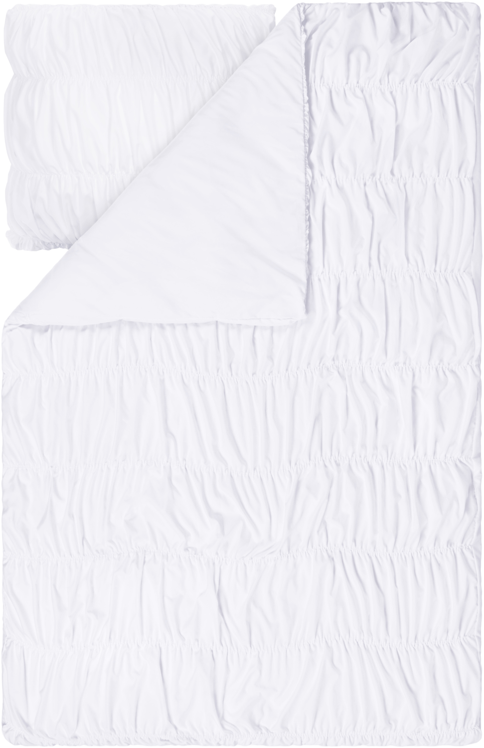 LIVARNO Polyester satijn dekbedovertrek, 140 x 200 cm (Wit)
