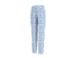 Lichtblauwe pyjamabroek met maan- en sterrenprint