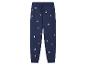Donkerblauwe joggingbroek met kerstprints