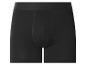 Zwarte herenboxershort met elastische tailleband.