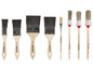 Verschillende Parkside verfborstels, waaronder een 2,5 inch brede borstel.