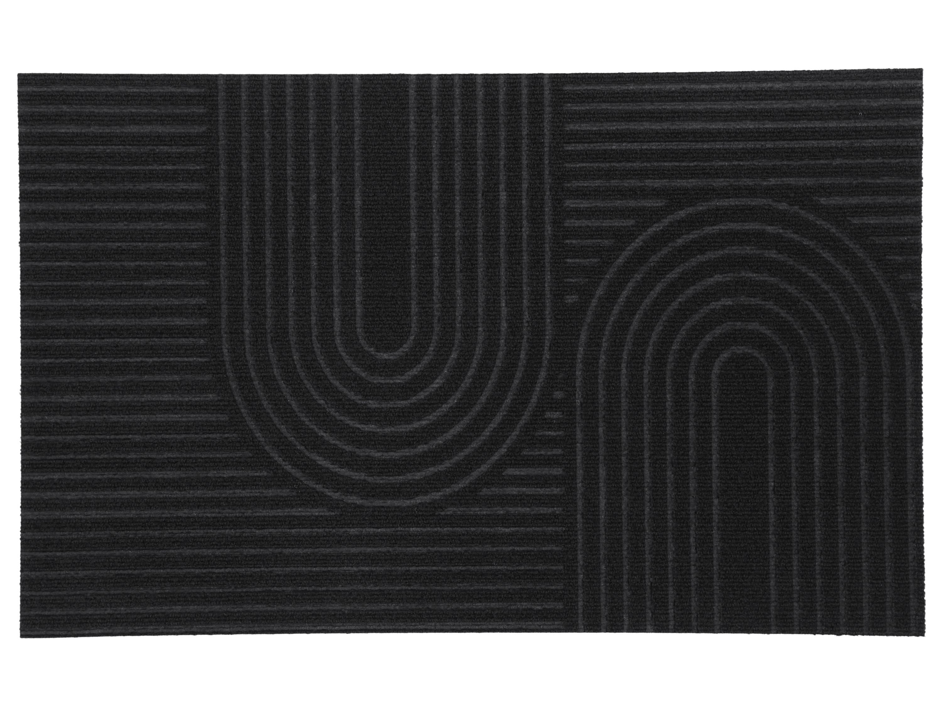 LIVARNO Deurmat, 50 x 80 cm (Zwart)