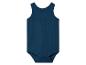 Donkerblauw baby romper, kleding voor baby's.