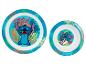 Disney Stitch borden en schaal: tropisch thema.