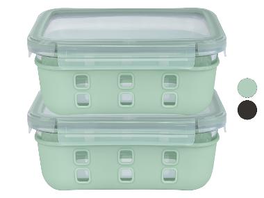 LIVARNO home Glazen lunchboxenset