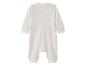 Witte baby romper met gouden sterren, achterkant