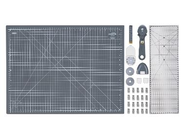 CRELANDO® Snijset, met rolmes en snijmat