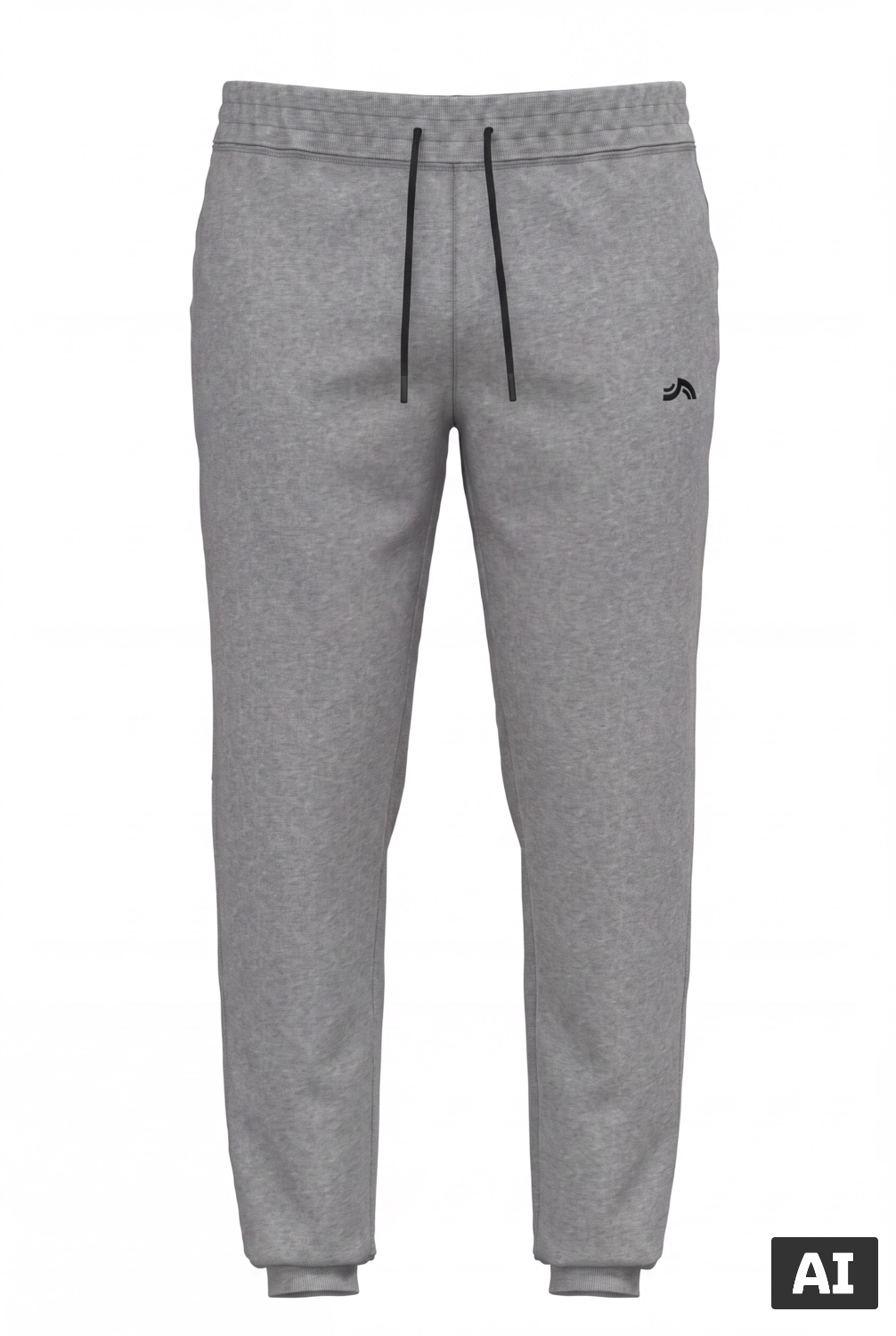 CRIVIT Heren joggingbroek (Grijs, L)
