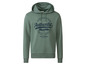 Groen hoodie met 'Authentic' print