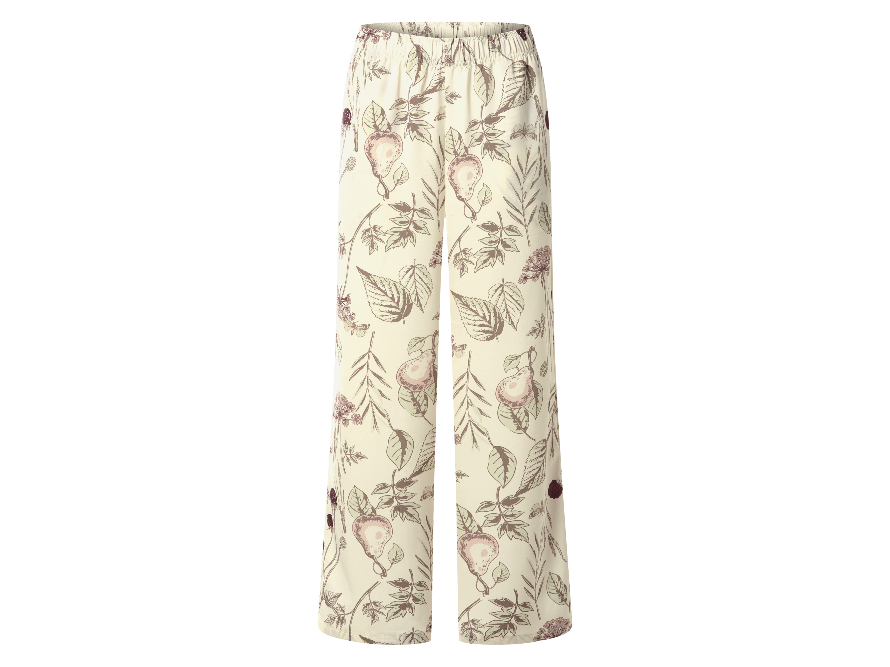 ESMARA Dames broek, wide leg (wit, 38)