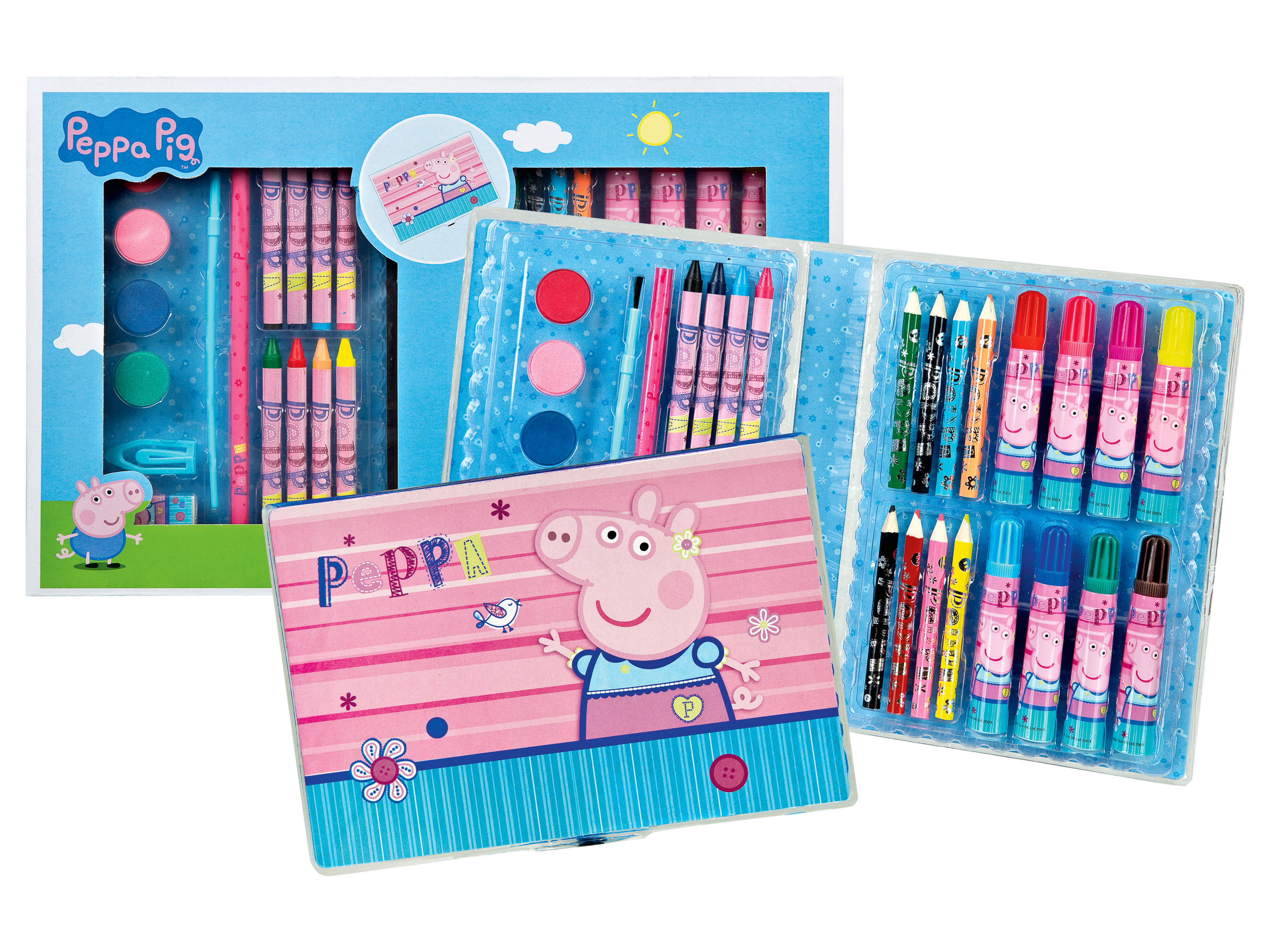 Undercover Tekenkoffer (Peppa Pig)