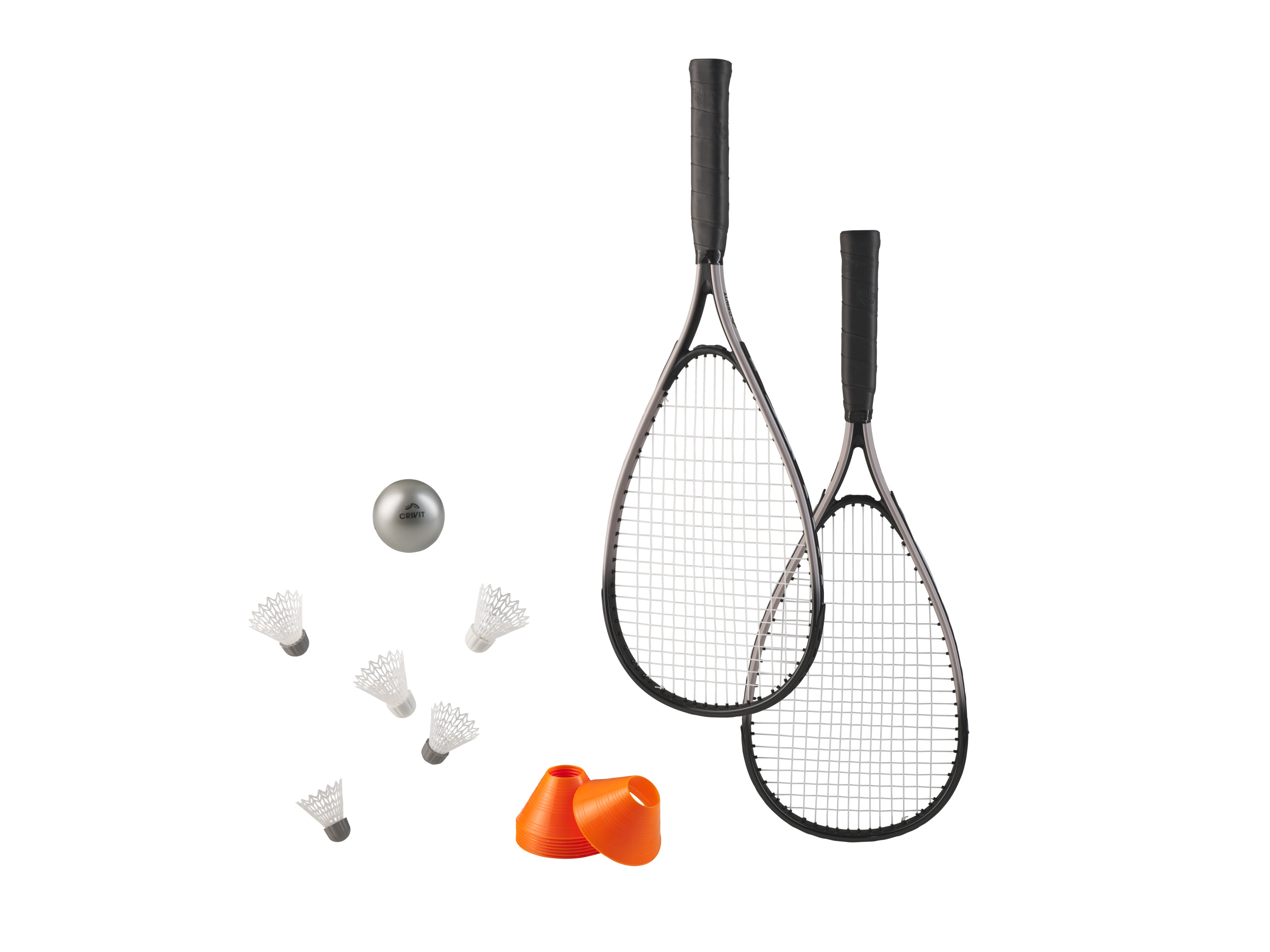 CRIVIT Speed badminton set (Zwart)