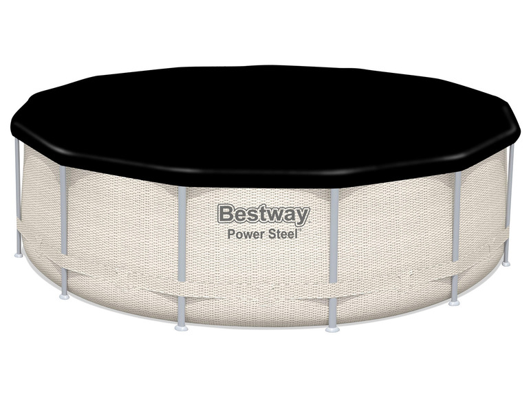Ga naar volledige schermweergave: Bestway Power Steel 396x107cm pool met filterpomp - afbeelding 3