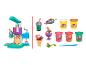 Play-Doh ijsspeelset met diverse Play-Doh kleuren en accessoires.