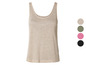 Beige tanktop met kleurstalen