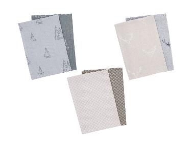 LIVARNO® Set van 2 theedoeken 50 x 70 cm