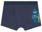 Blauwe boxershorts met Lego Ninjago Jay print.