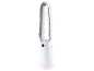 Witte bladloze ventilator met digitaal display