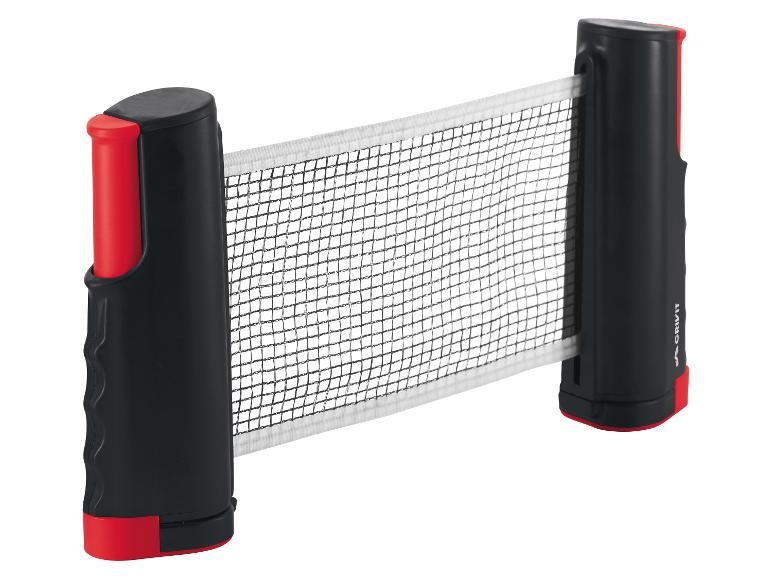 Crivit tafeltennisnet: zwart en rood.
