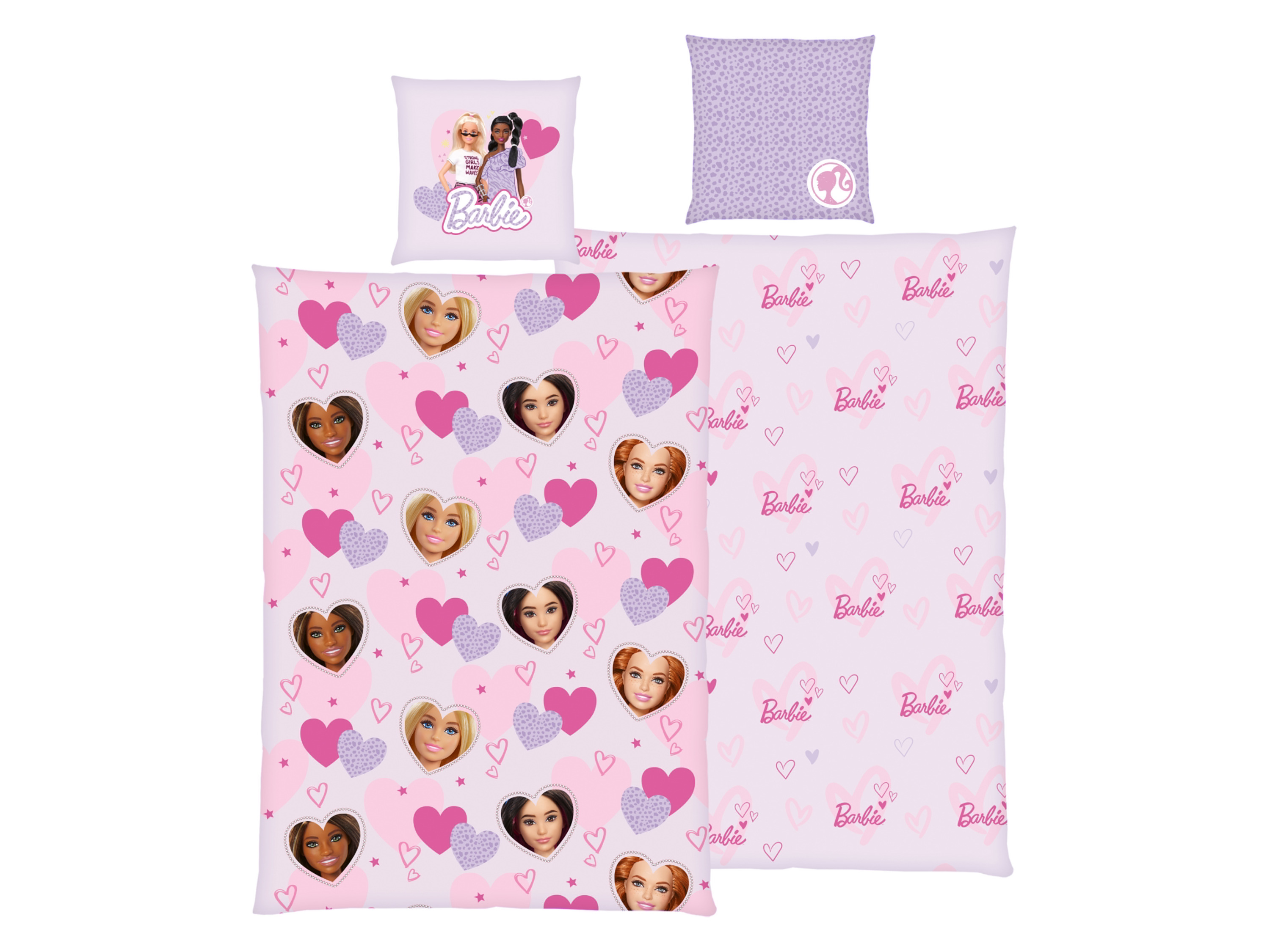Barbie Dekbedovertrek 140 x 200 cm (Lila) afbeelding