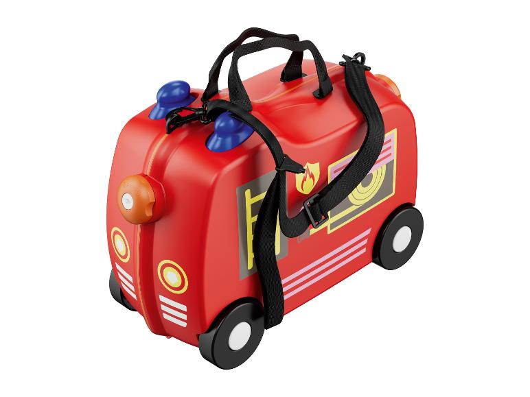 Kinder koffer met zitje