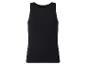 Zwarte geribbelde tanktop voor dames