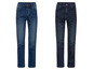 Twee paar blauwe jeans
