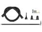 Opblaasaccessoireset met geribbelde slang en diverse adapters