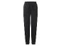 Zwarte joggingbroek met elastische tailleband en trekkoord
