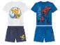 Kinder T-shirts en shorts: Spider-Man en Nemo.